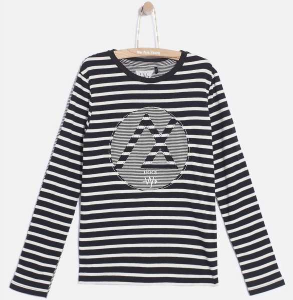 WAY by IKKS garcon East Rider longsleeve noir